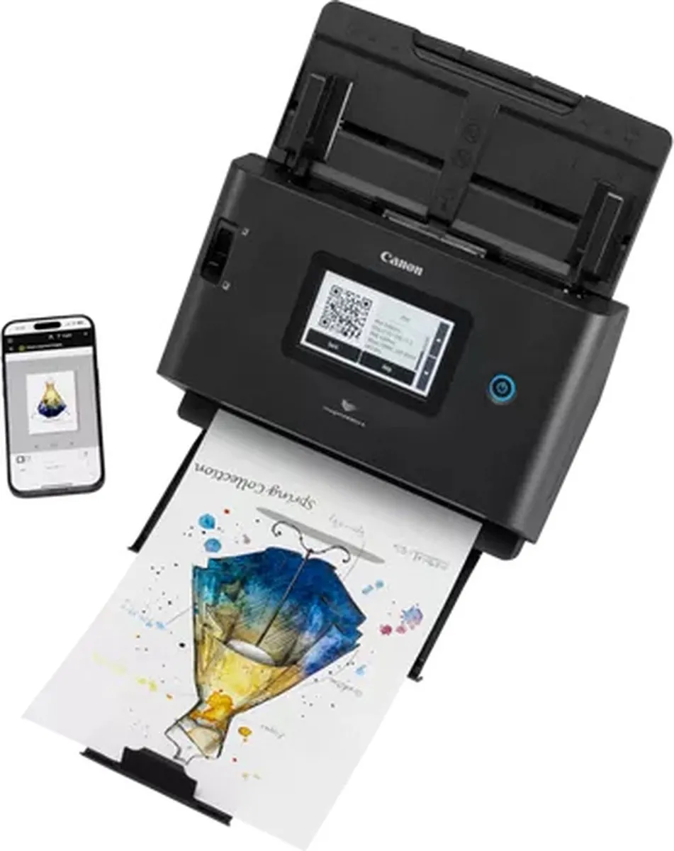Canon imageFORMULA DR-S350NW Document Scanner - A4 - Zwart - afbeelding 6 van 6