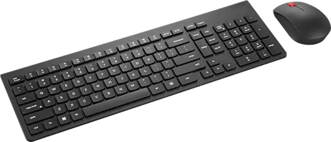 Lenovo Essential QWERTY VS Internationaal 4X31N50746 - Draadloos Toetsenbord & Muis - Zwart
