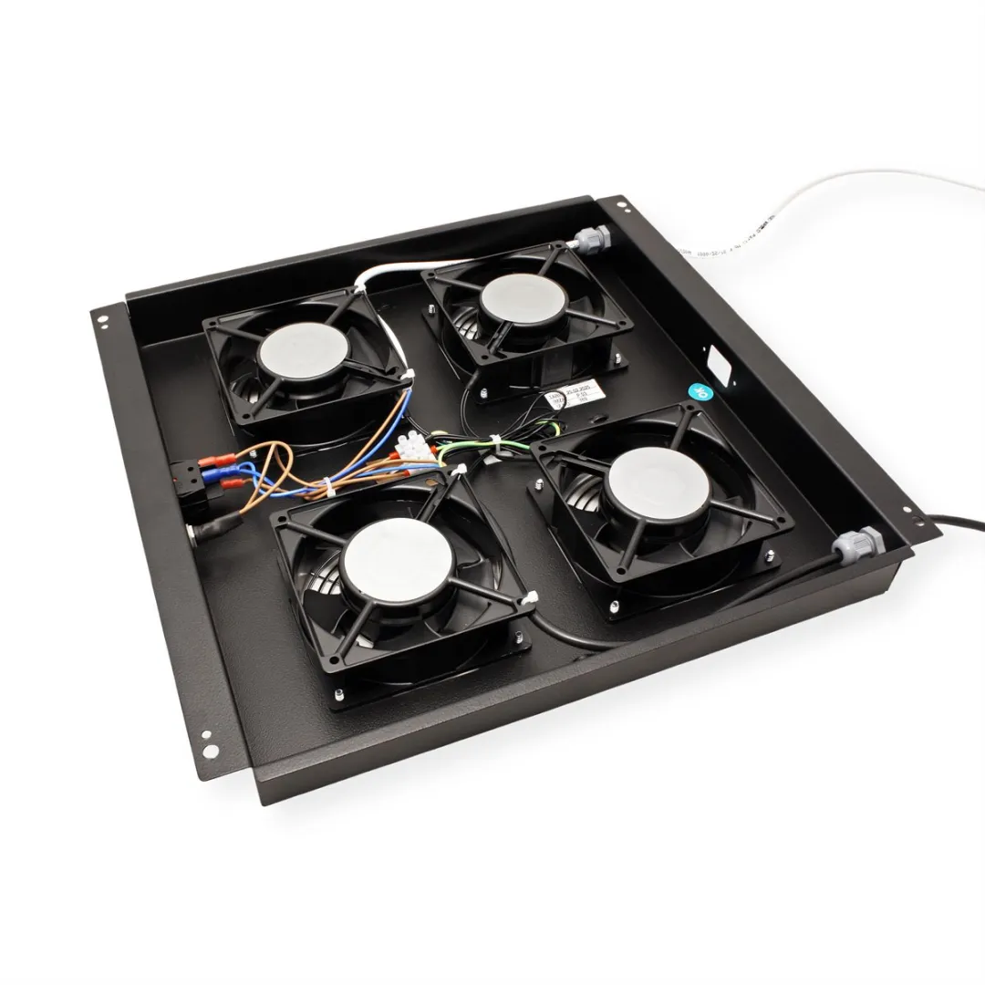 Roline Dakventilatie-unit 4 Ventilatoren - Thermostaat - Zwart - afbeelding 6 van 6