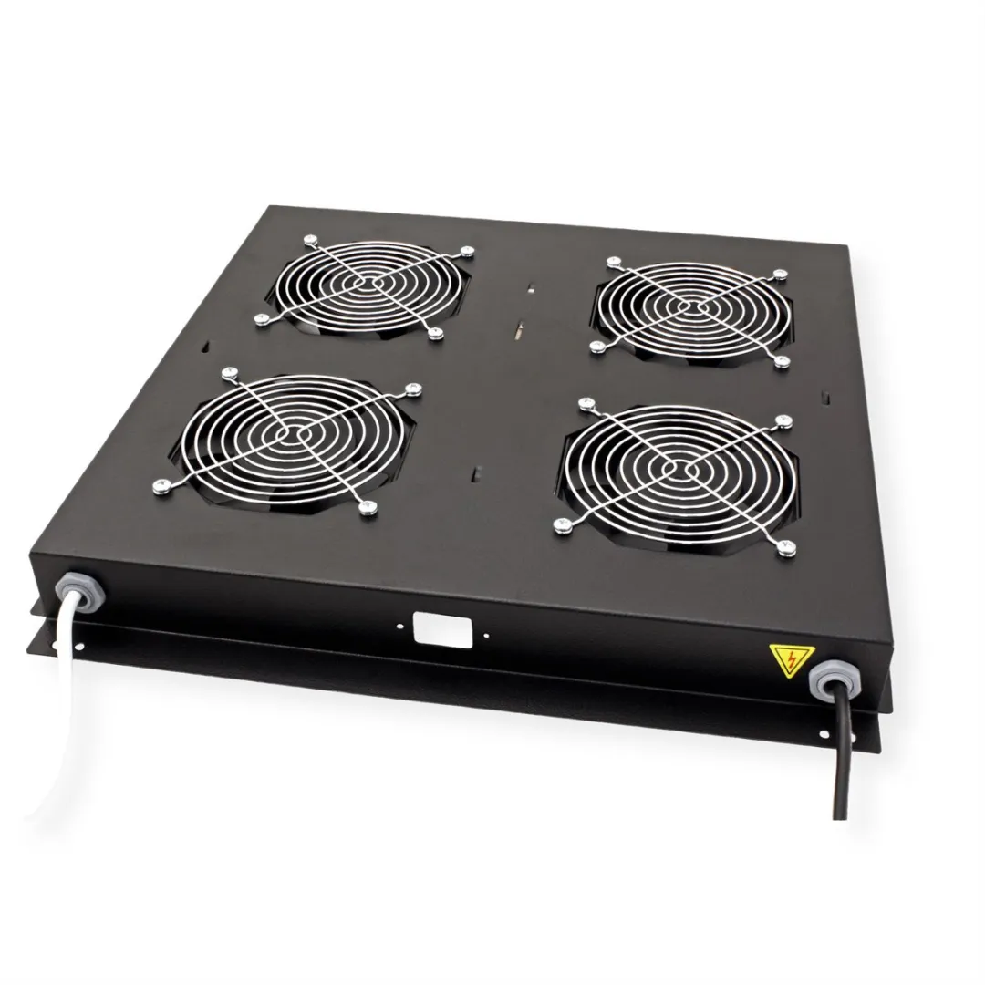 Roline Dakventilatie-unit 4 Ventilatoren - Thermostaat - Zwart - afbeelding 3 van 6