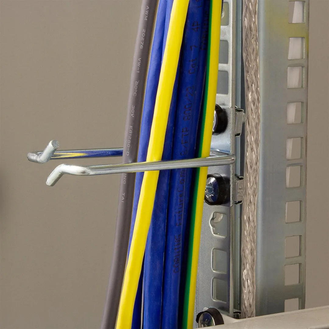Logilink OR0002 Racktoebehoren Kabelring - Zilver - afbeelding 6 van 6