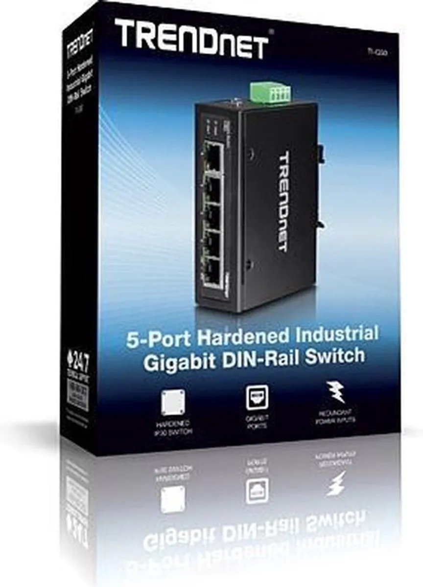 Trendnet TI-G50 Switch - 1x SFP 10Gbps - Zwart
