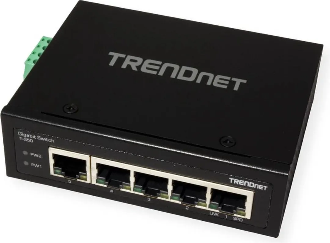 Trendnet TI-G50 Switch - 1x SFP 10Gbps - Zwart