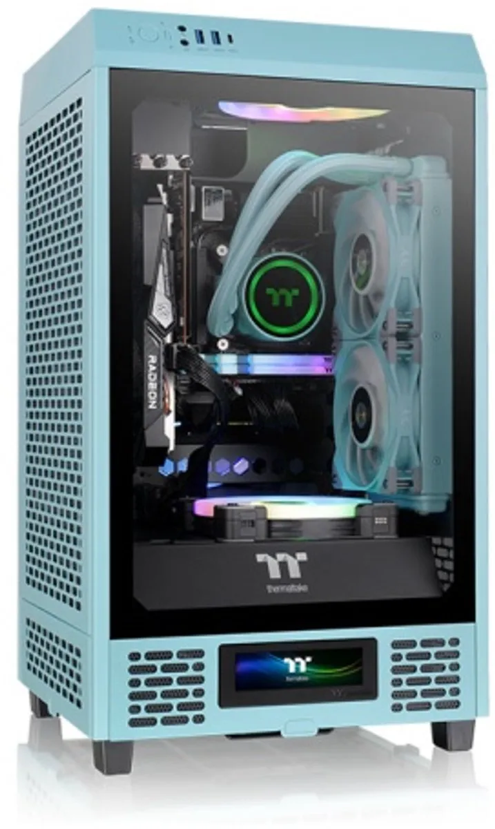 Thermaltake AC-067-OOCNAN-A1 LCD-paneelkit - Turquoise
