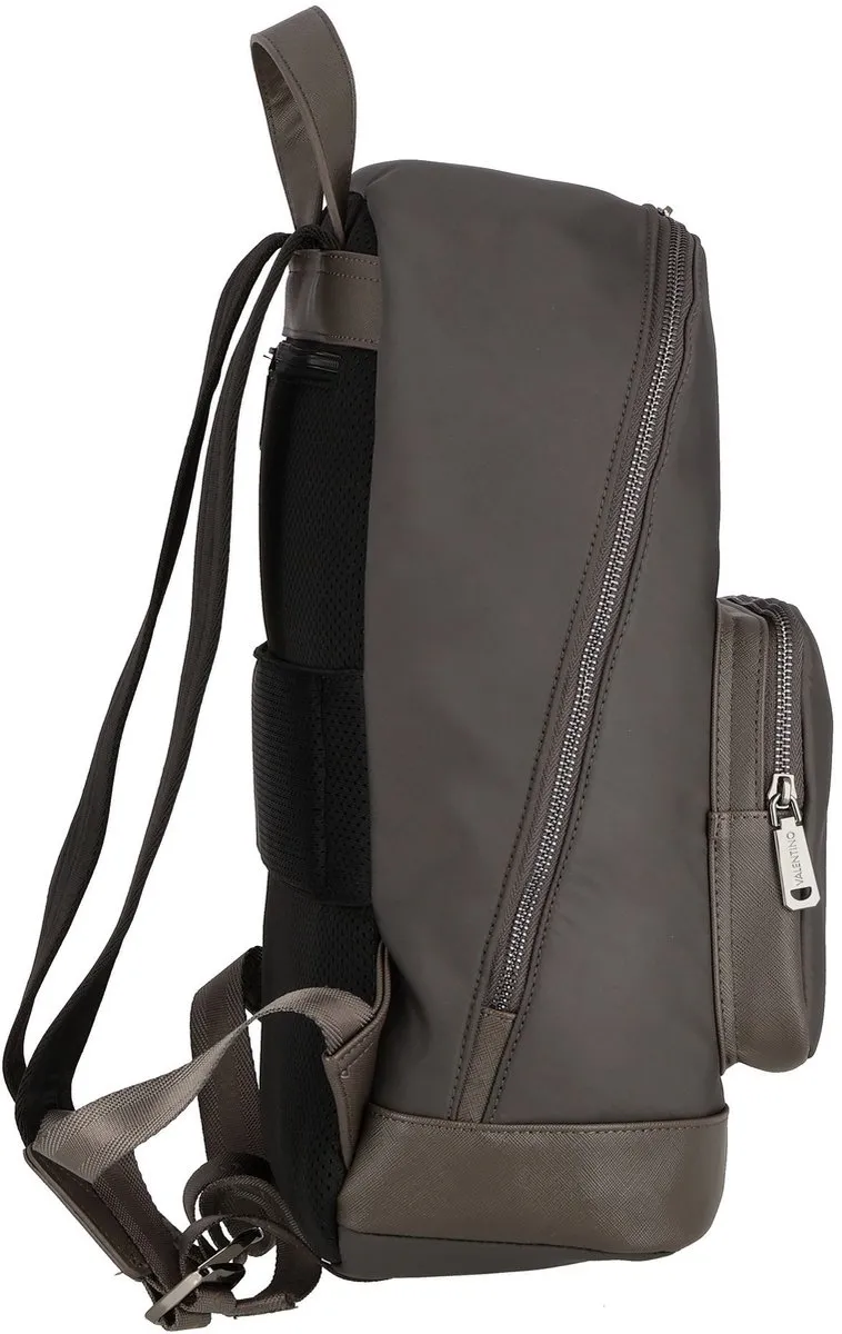 Valentino Zaino Backpack VBS8AQ01 - 13 inch Laptoprugzak - 11 Vakken - Grijs