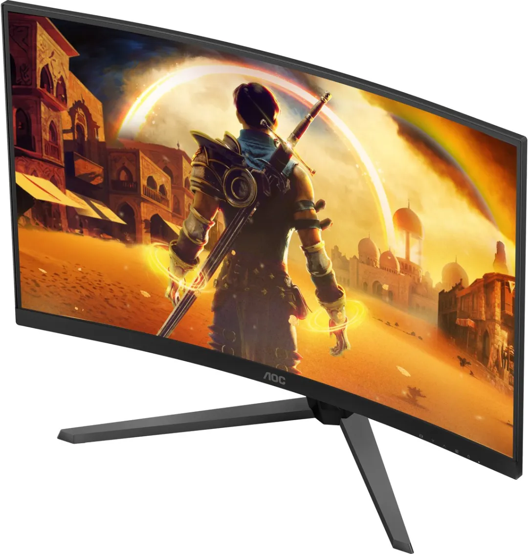 AOC G4 C32G42ZE Monitor - 31.5" Full HD - Zwart/Rood