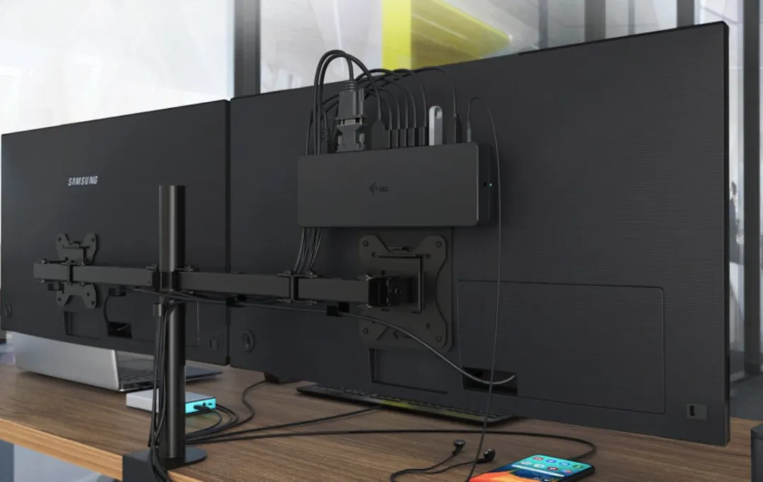 I-tec CAHDMIDVIDOCKPRO Dockstation - Zwart - afbeelding 5 van 6