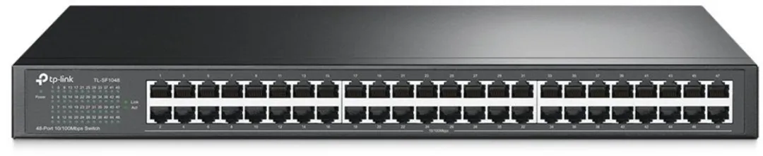 TP-Link TL-SF1048 Unmanaged Netwerk Switch - 48 Poorten - Zwart - afbeelding 6 van 6