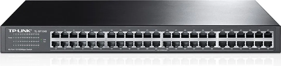 TP-Link TL-SF1048 Unmanaged Netwerk Switch - 48 Poorten - Zwart - afbeelding 5 van 6