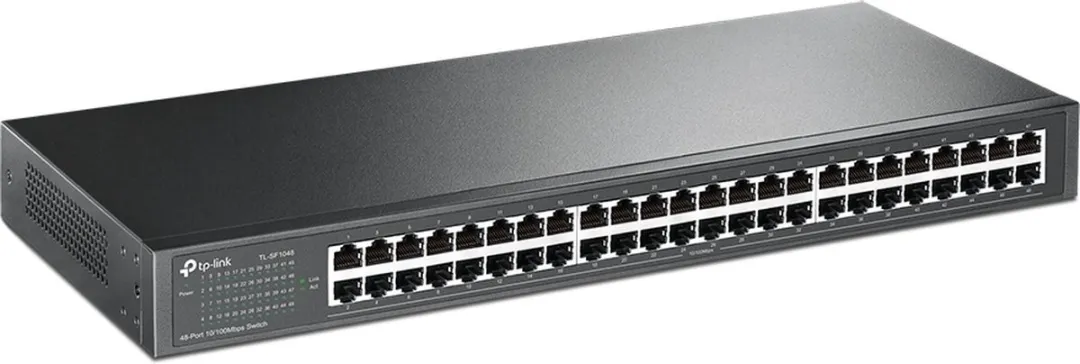TP-Link TL-SF1048 Unmanaged Netwerk Switch - 48 Poorten - Zwart - afbeelding 3 van 6