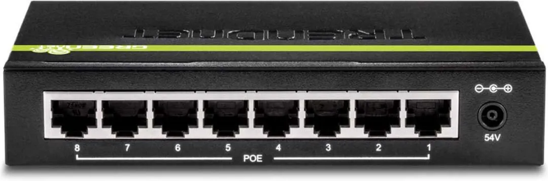 Trendnet TPE-TG82G Switch - Zwart - afbeelding 2 van 6
