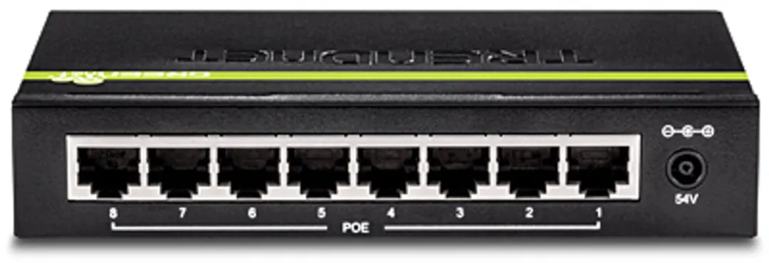 Trendnet TPE-TG82G Switch - Zwart - afbeelding 3 van 6