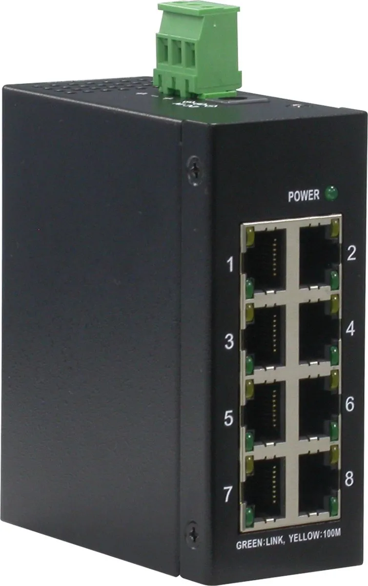 Roline Industrie Switch 8x RJ-45