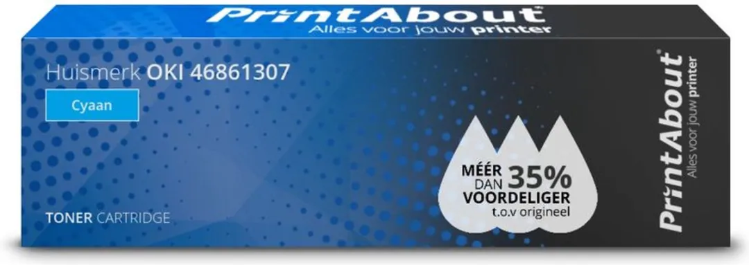 PrintAbout Toner 46861307 Cyaan