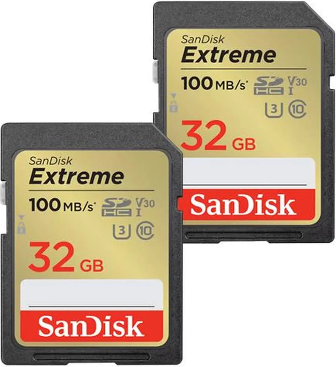 SanDisk Extreme 32GB SDHC Geheugenkaart