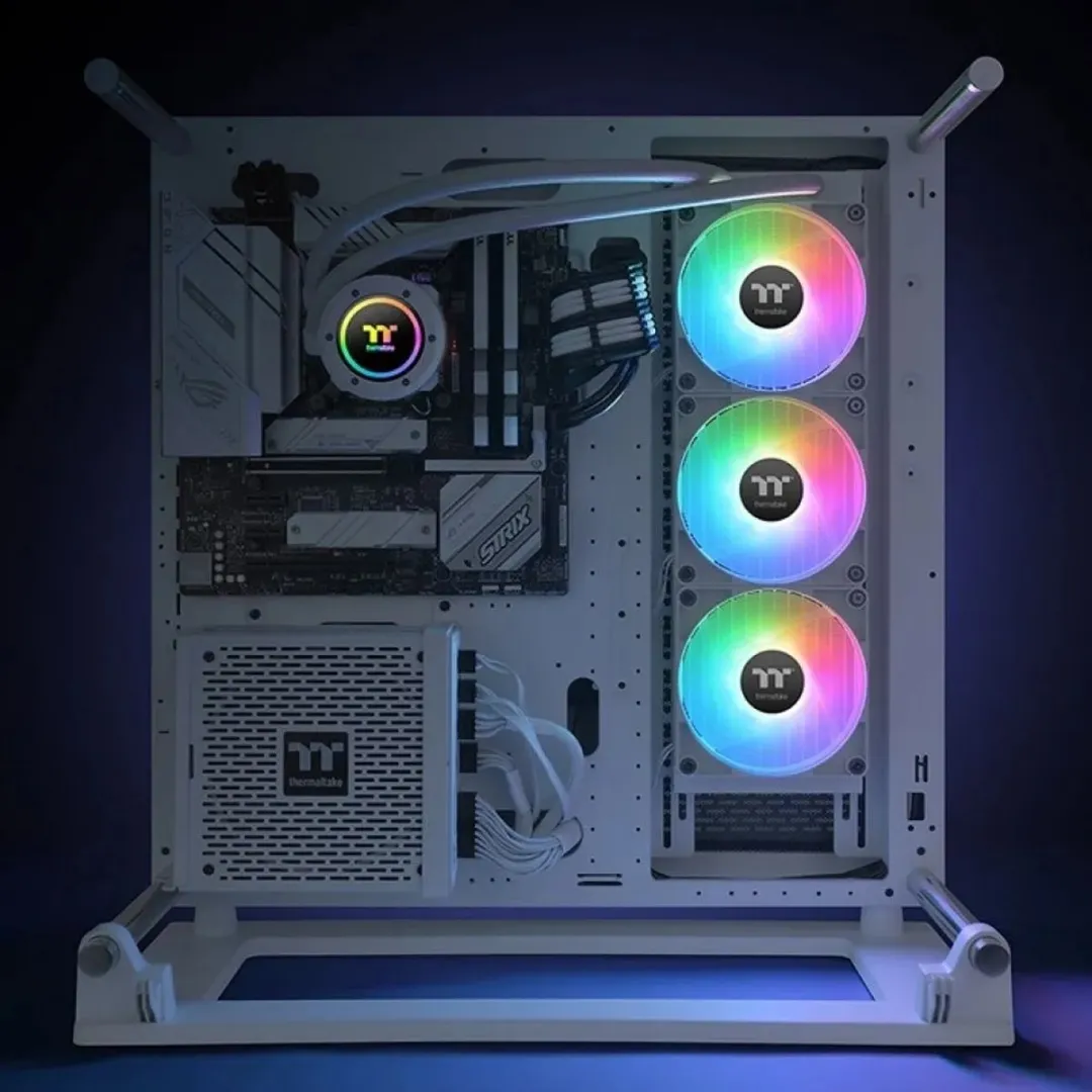 Thermaltake TH360 V2 ARGB CL-W365-PL12SW-A - 360mm Koelsysteem - 3x 120mm ARGB Fans - Wit