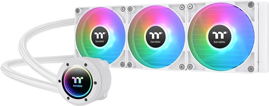Thermaltake TH360 V2 ARGB CL-W365-PL12SW-A - 360mm Koelsysteem - 3x 120mm ARGB Fans - Wit