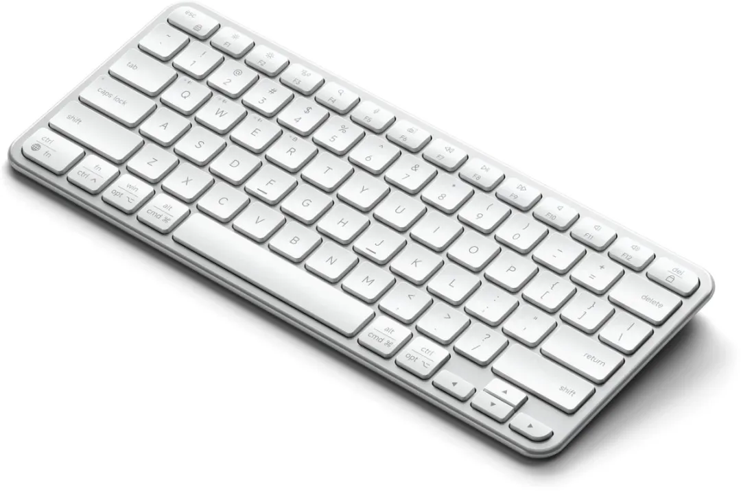 Satechi Slim EX1 ST-KEX1S-EN Draadloos Toetsenbord - Bluetooth 5.3 - Grijs