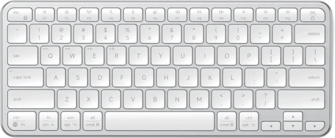 Satechi Slim EX1 ST-KEX1S-EN Draadloos Toetsenbord - Bluetooth 5.3 - Grijs
