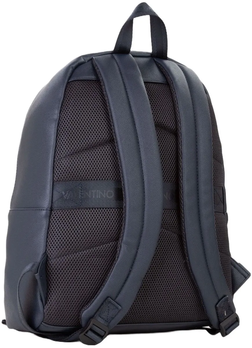 Valentino Landon Backpack VBS9DB01 Blu - 13 inch Laptopvak - 11 Vakken