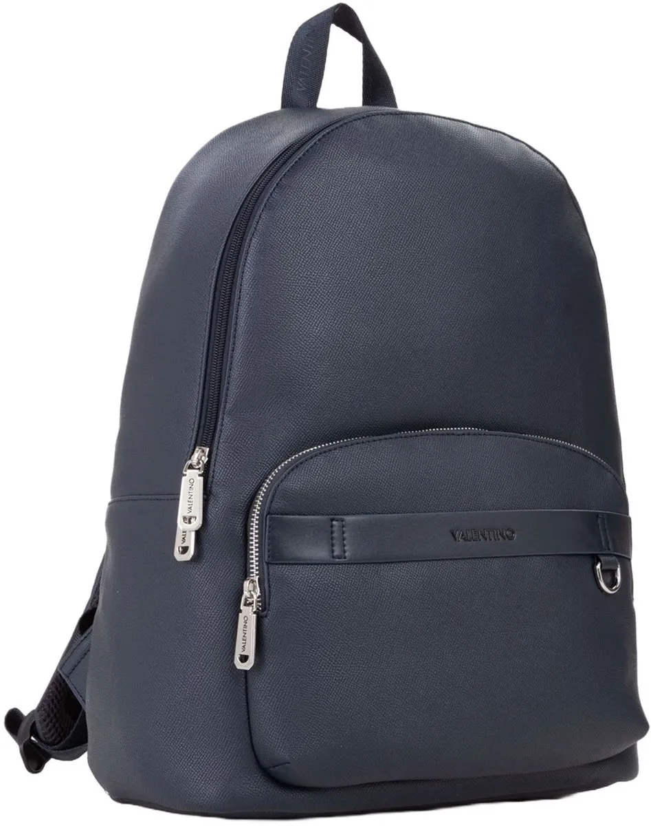 Valentino Landon Backpack VBS9DB01 Blu - 13 inch Laptopvak - 11 Vakken