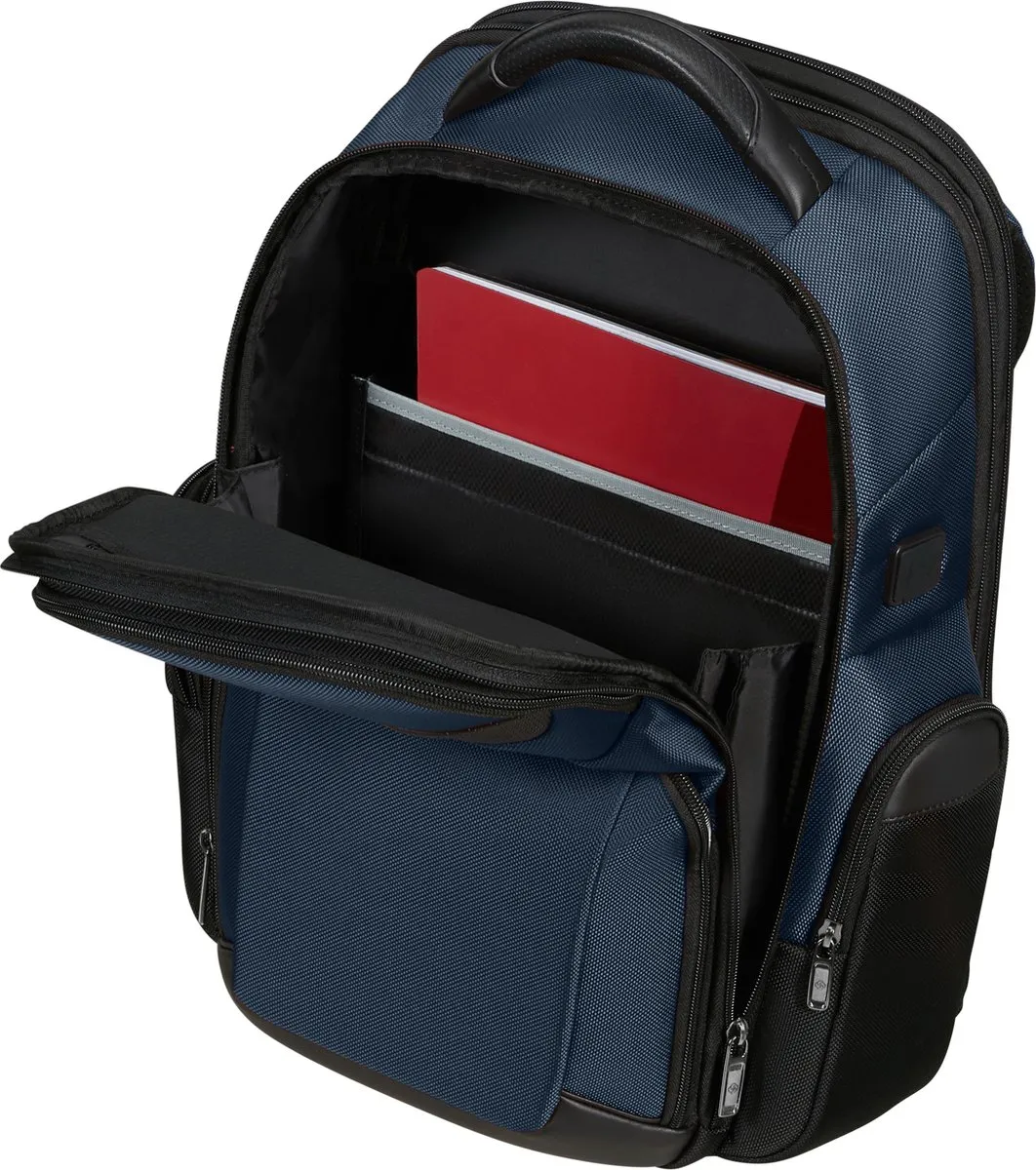 Samsonite Pro-Dlx 6 Laptoprugzak 15.6" - 21L - Blauw
