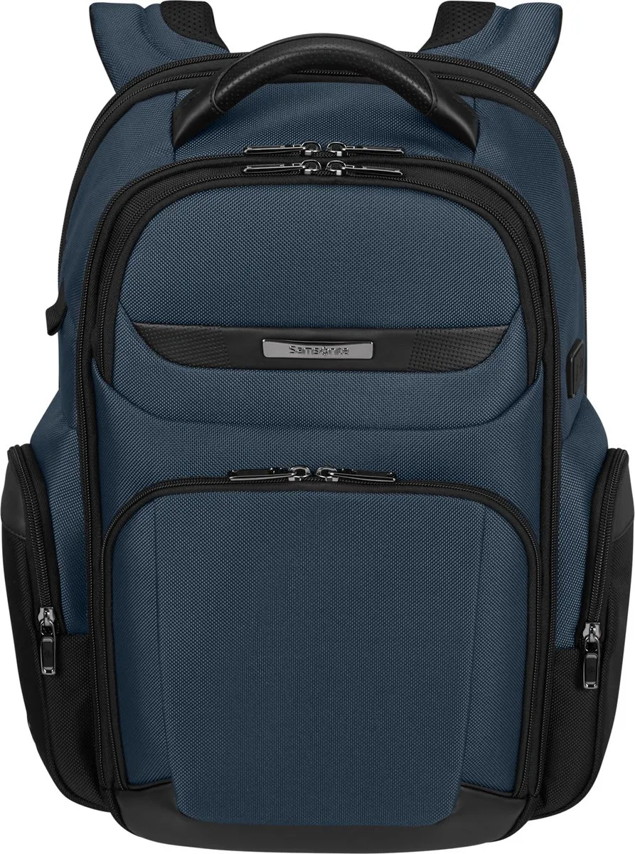 Samsonite Pro-Dlx 6 Laptoprugzak 15.6" - 21L - Blauw