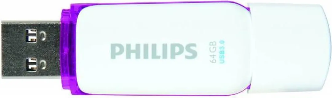 Philips USB Stick 3.0 Snow 64GB FM64FD75B - Paars - afbeelding 10 van 10