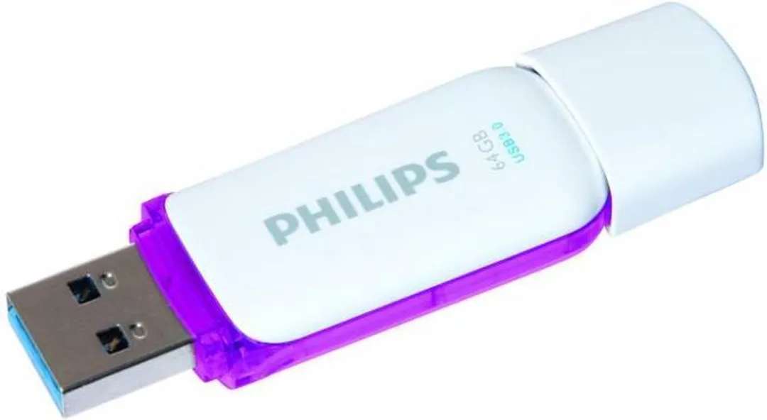 Philips USB Stick 3.0 Snow 64GB FM64FD75B - Paars - afbeelding 9 van 10