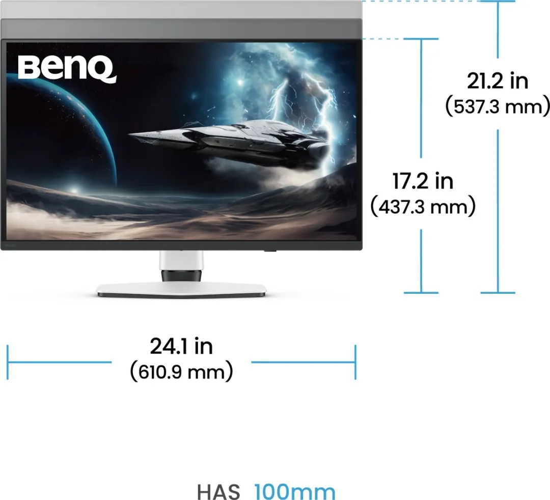 BenQ Mobiuz EX271QZ OLED Gaming Monitor 500Hz - 1440p