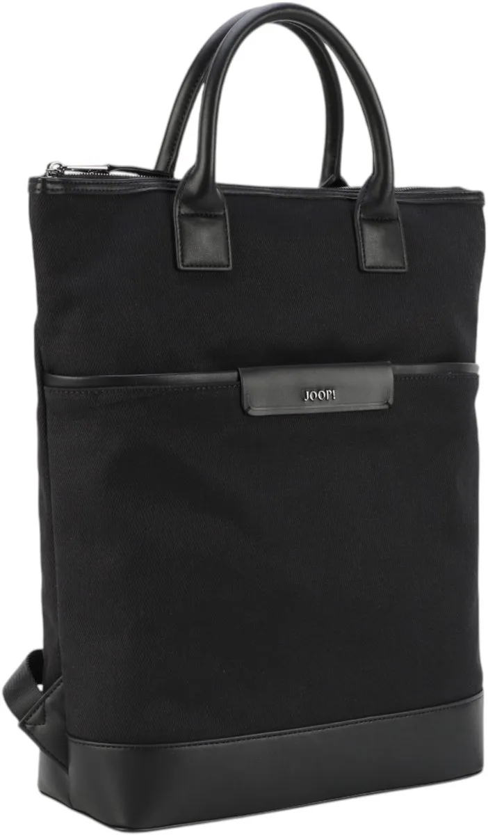 Joop! Cascia Falk Backpack Rugzak - 3 Vakken - Zwart