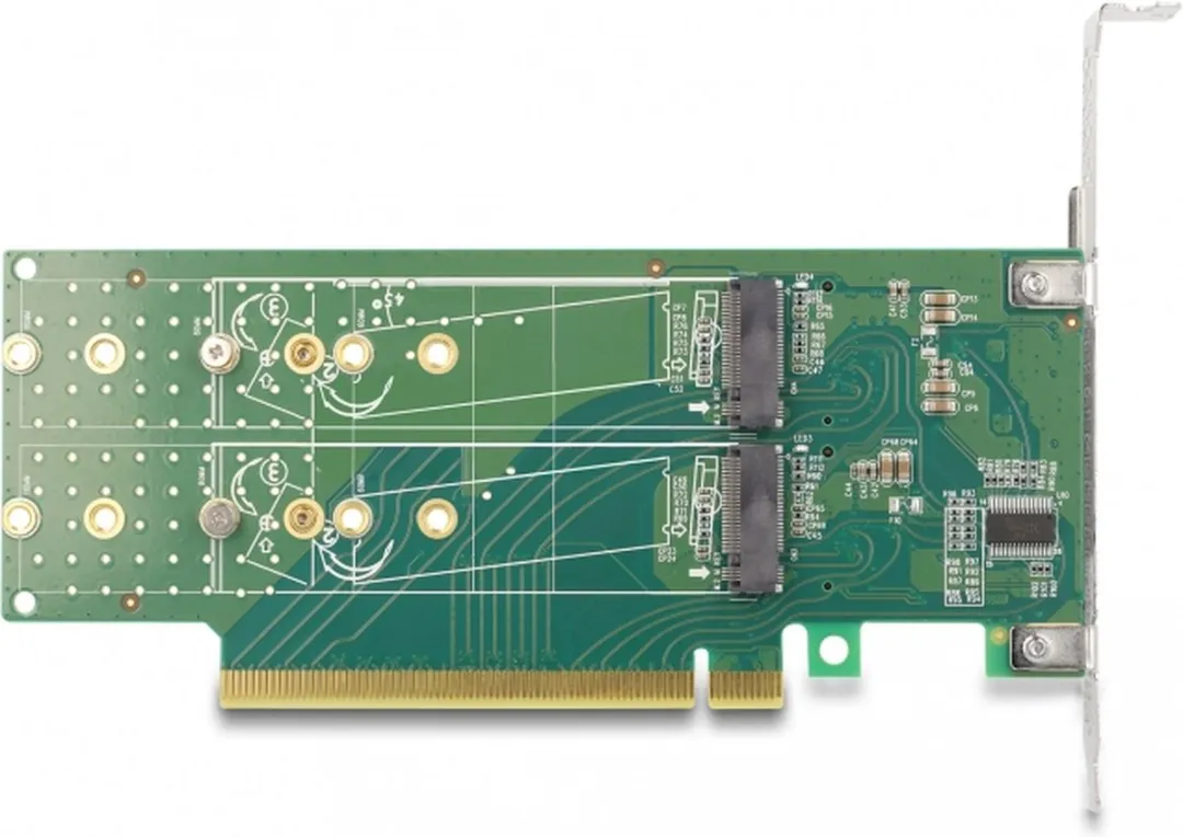 Delock M.2 PCIe Interfacekaart 90090 - Metallic