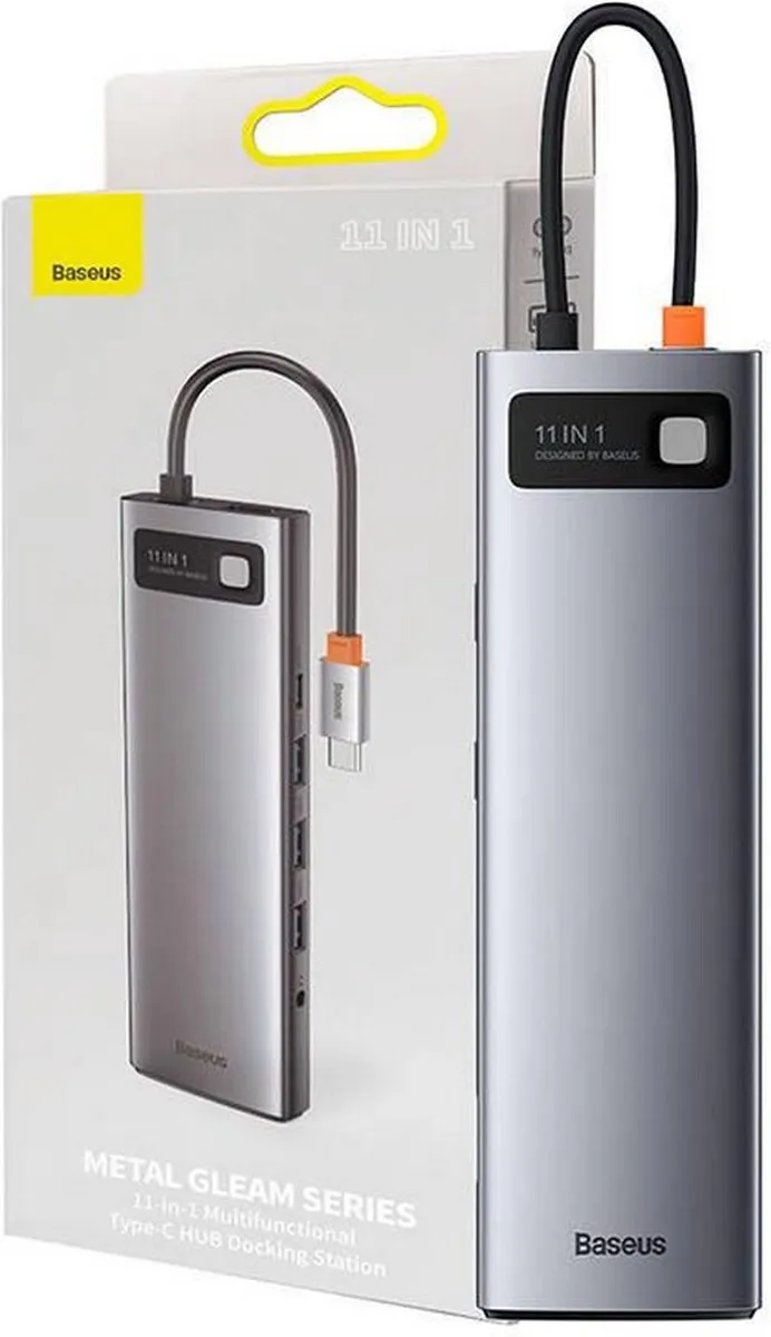 Baseus Metal Gleam 11-in-1 USB-C Hub