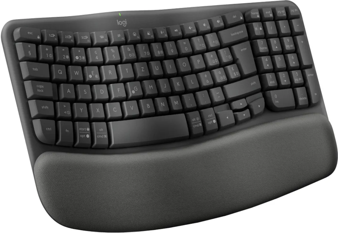 Logitech ERGO 920-012329 Draadloos Toetsenbord - RF + Bluetooth - QWERTZ - Grafiet