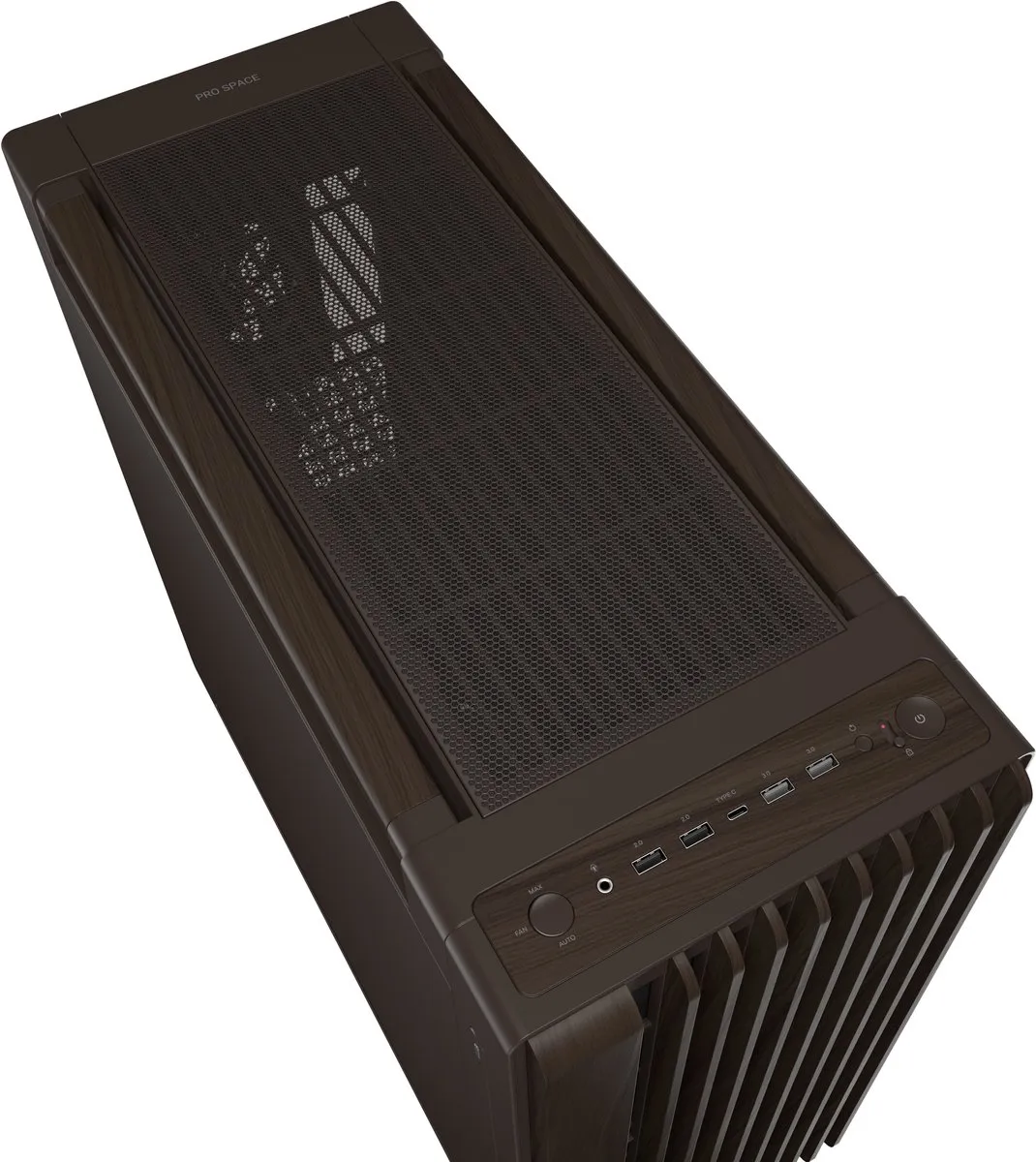 ASUS ProArt PA602 Wood Edition Midi Tower - Bruin