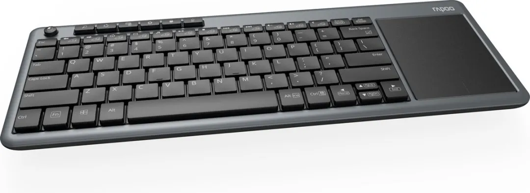 Rapoo K2600 Multimedia Toetsenbord AZERTY - Zwart