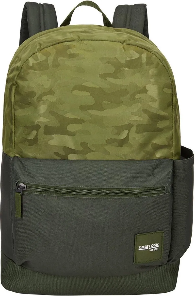 Case Logic Campus Founder 26L Rugzak 15 inch - Groen Camo - afbeelding 6 van 6