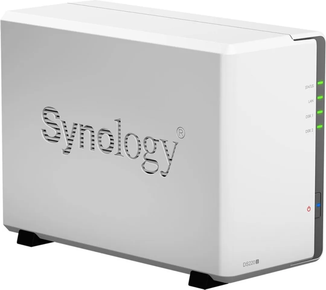 Synology DS220J NAS - 2 SATA-sloten
