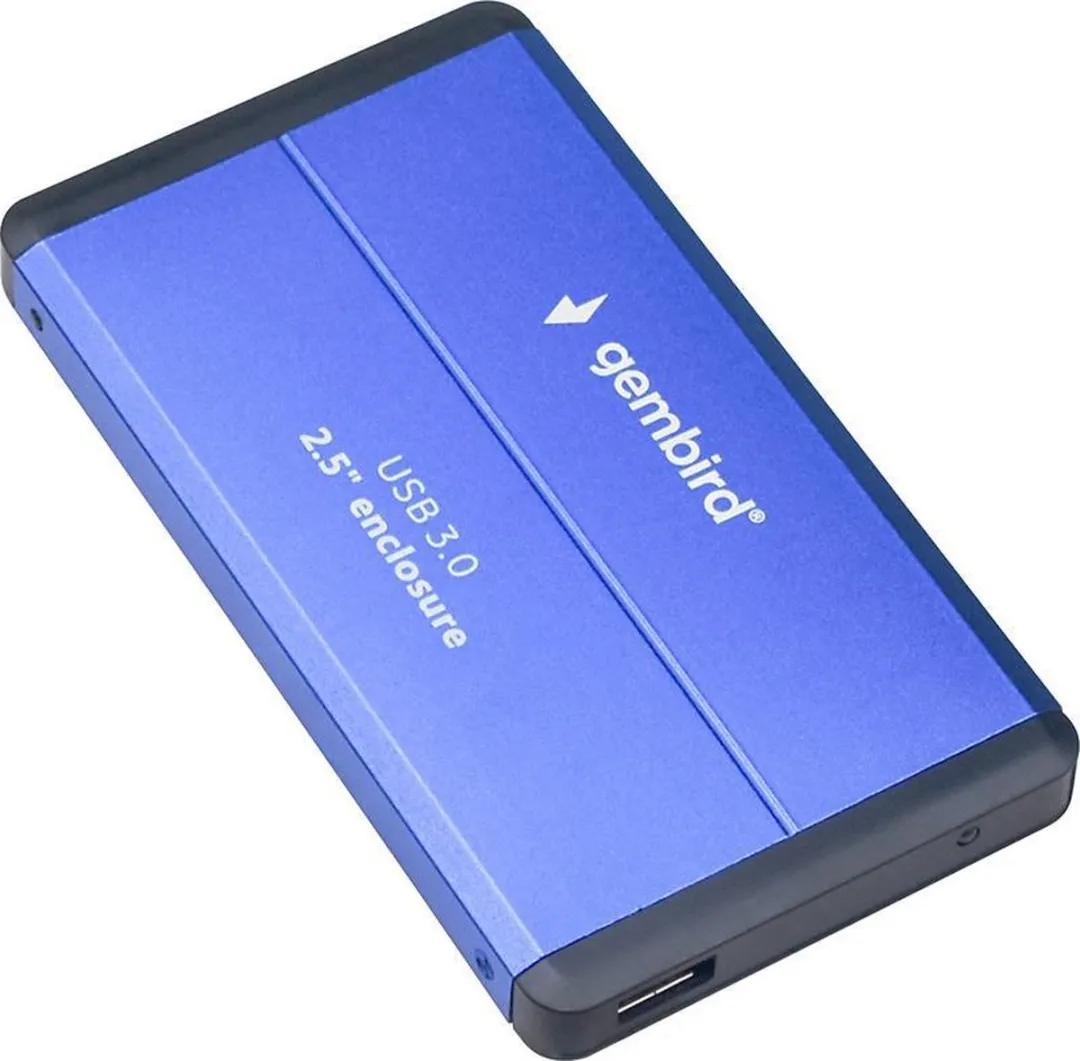 Gembird EE2-U2S-2-B Externe HDD Behuizing 2.5" - Blauw