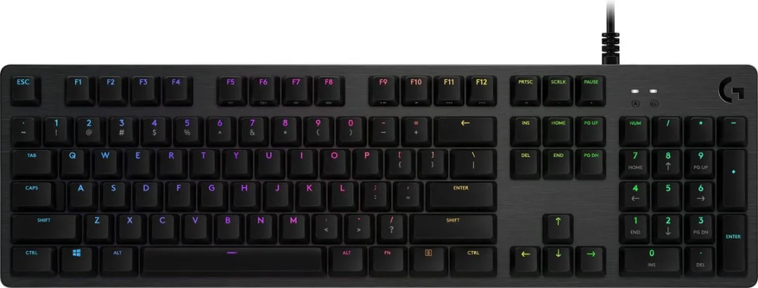 Logitech G G512 Carbon Toetsenbord - Brits Engels - Zwart