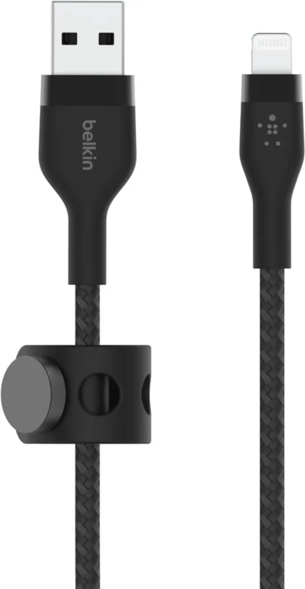 Belkin Boost Charge USB-A naar iPhone Lightning 1m - Zwart