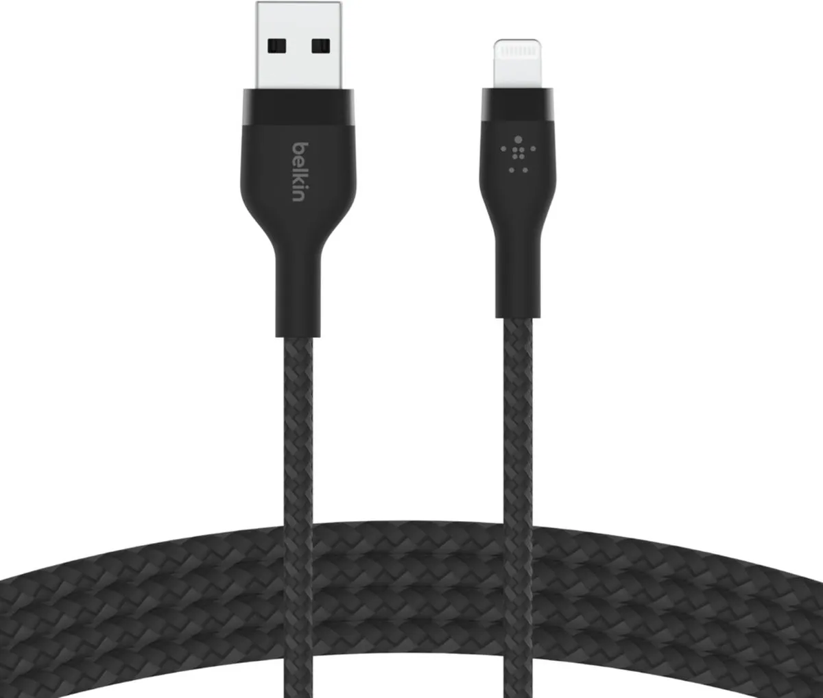 Belkin Boost Charge USB-A naar iPhone Lightning 1m - Zwart