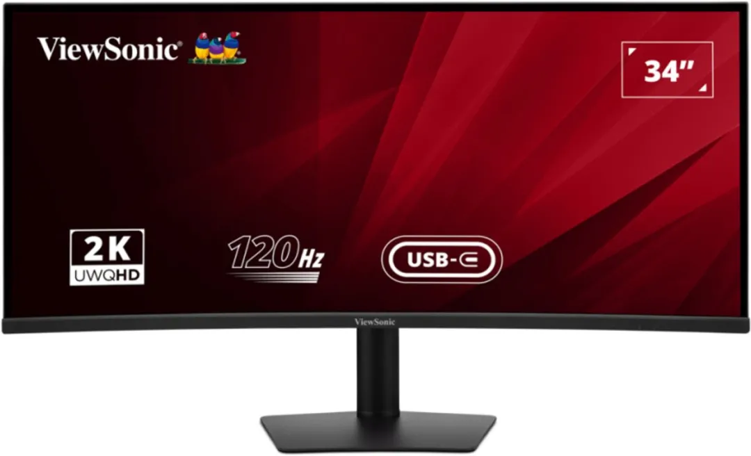 ViewSonic VA3420C Curved Monitor 34" UWQHD