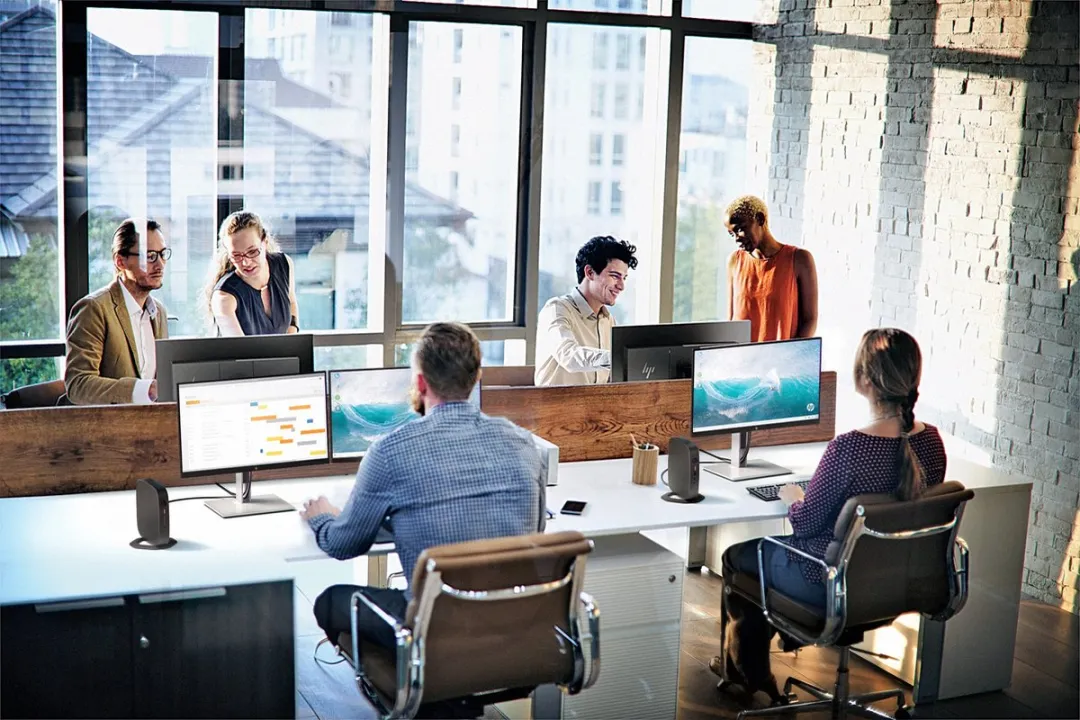 HP t540 Thin Client - 2Kernen 64GB SSD - Zwart