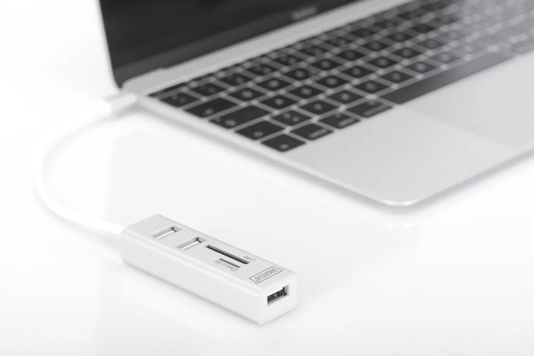 Digitus DA-70243 USB-Hub 3 Poorten - OTG & SD-kaartlezer