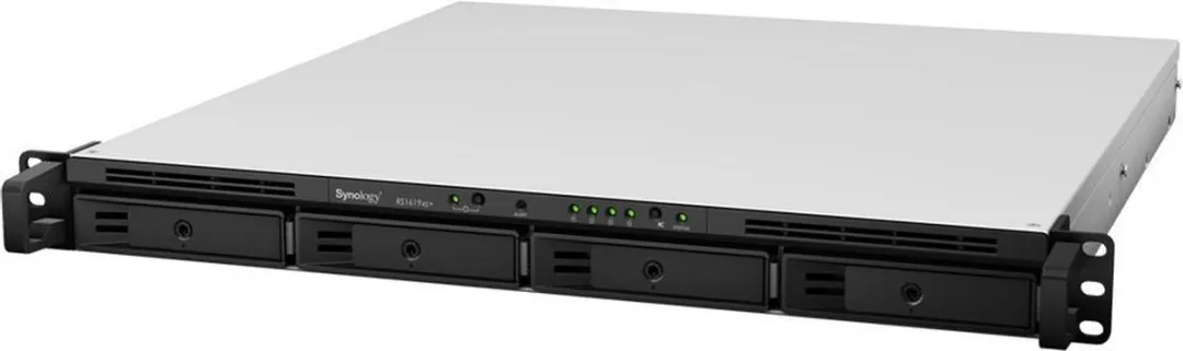 Synology RS1619xs+ NAS - 4-Bay - 4x Ethernet - Zwart