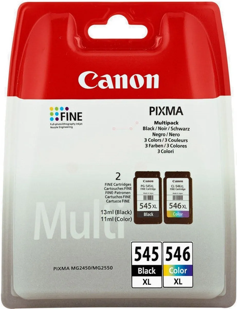 Canon PG-545XL/CL-546XL Inktcartridges - MultiPack - 20 Stuks