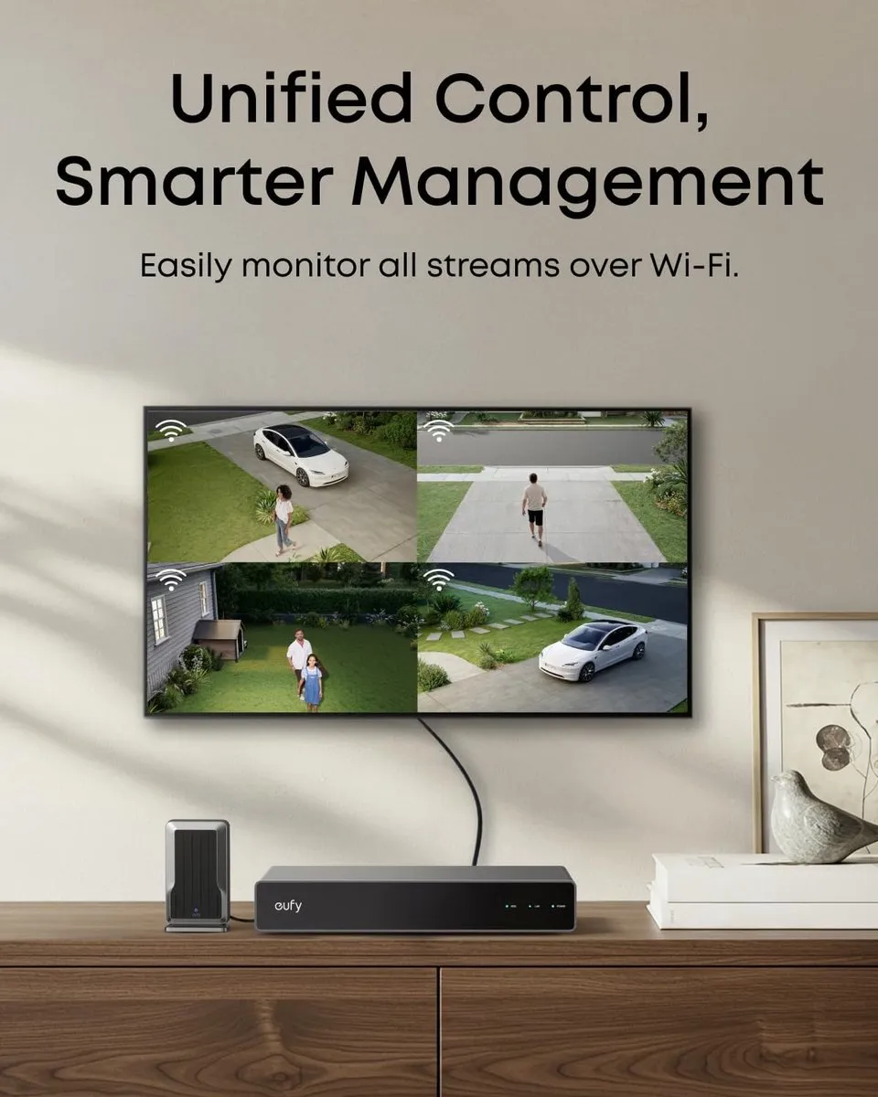 Anker eufy T8709 WLAN-module - Dual-band adapter - 16 Camera's - afbeelding 6 van 6
