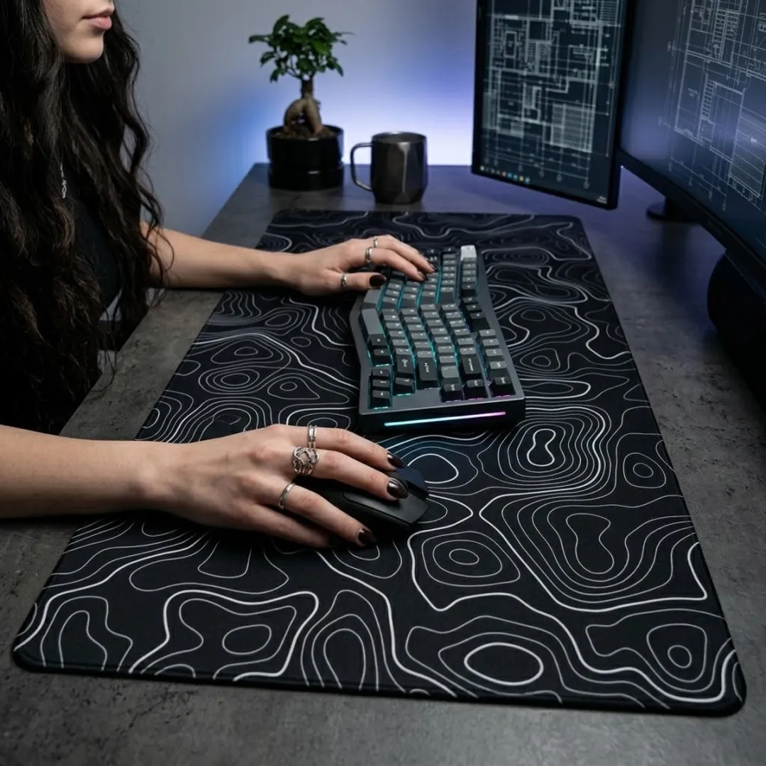 NUVEX Muismat Groot 30x60cm Zwart