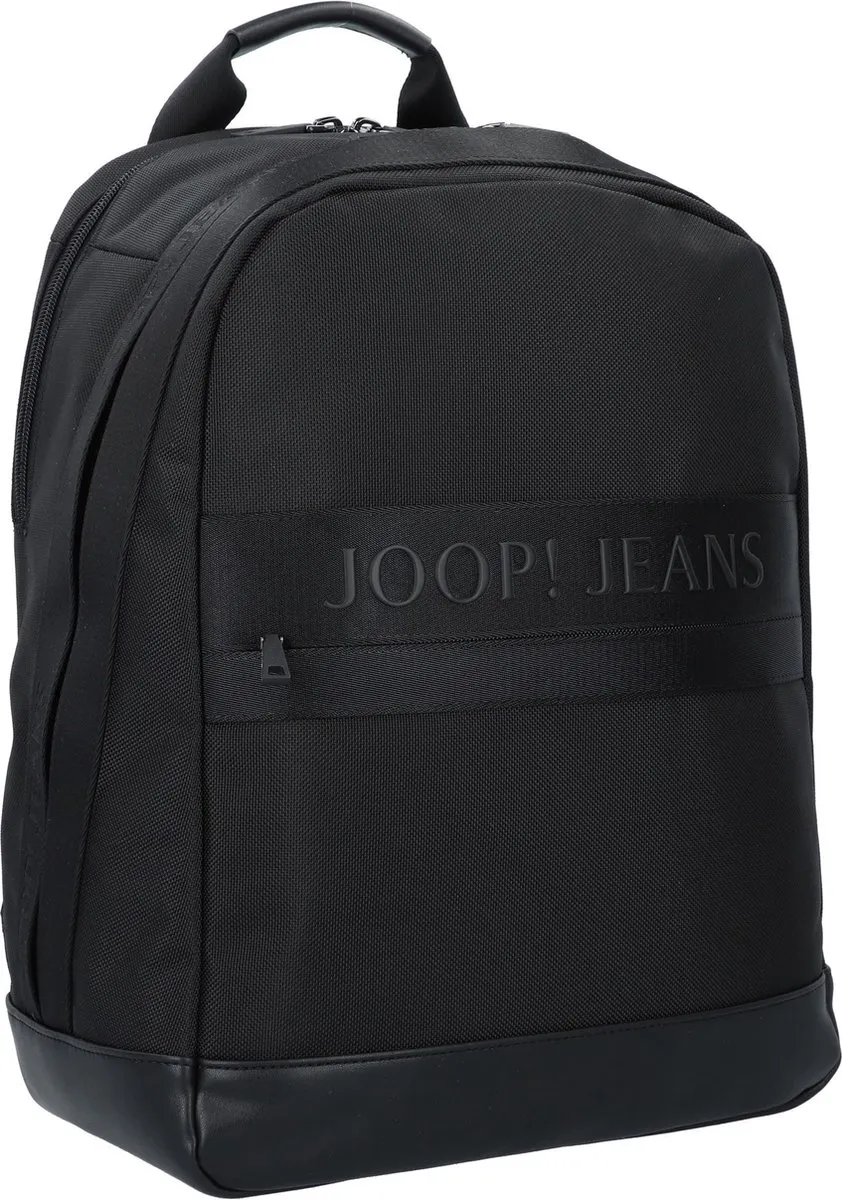 Joop! Modica Faris Backpack Rugzak - 10 inch - Zwart